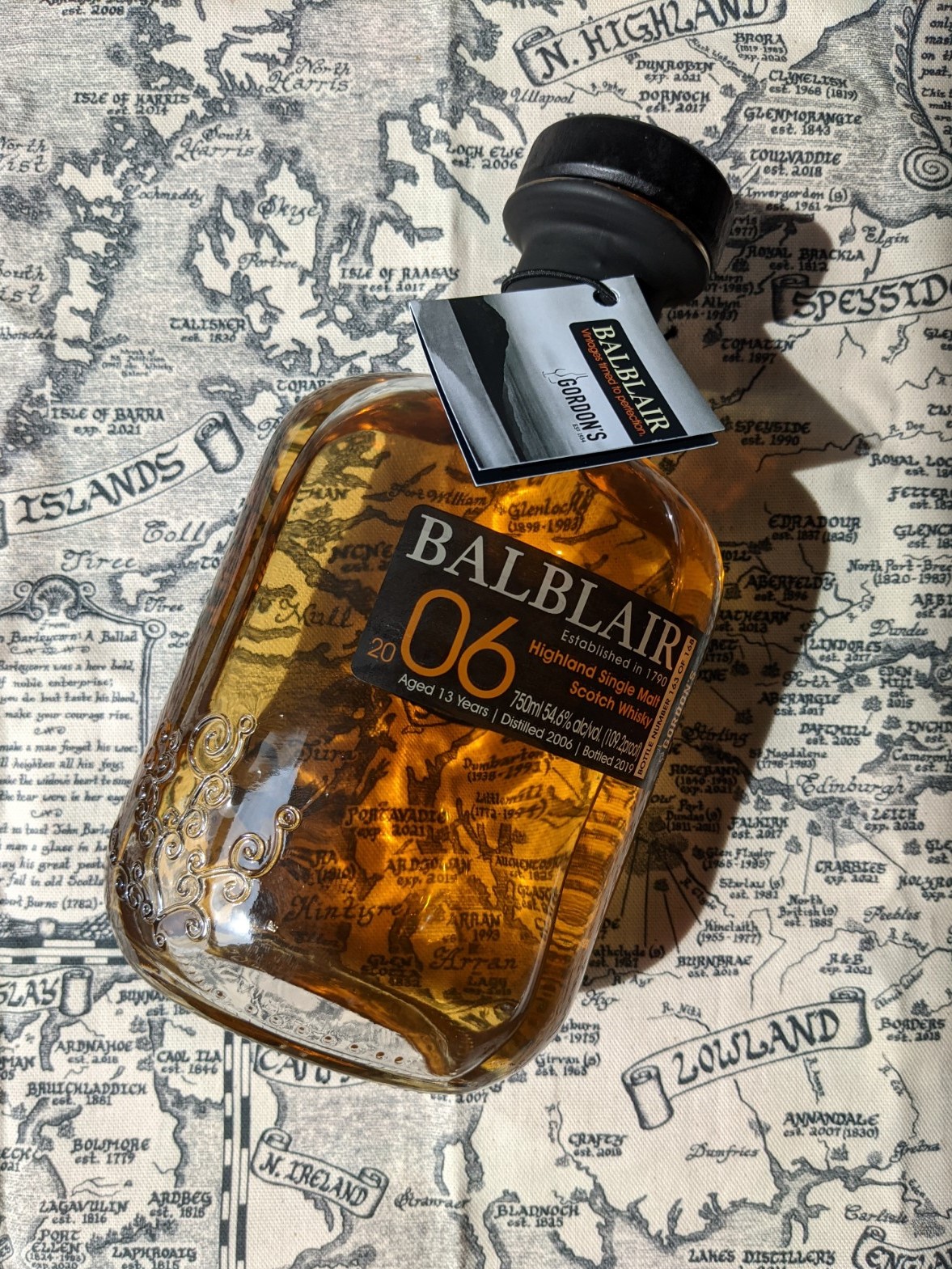 Balblair 13 Year (2006) Single Cask #445 for Gordon's – Malt Runners