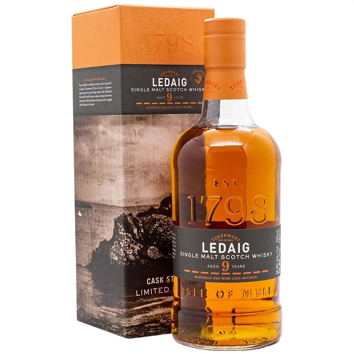 Ledaig 9 Year (2012) Bordeaux Red Wine Cask Matured – Malt Runners