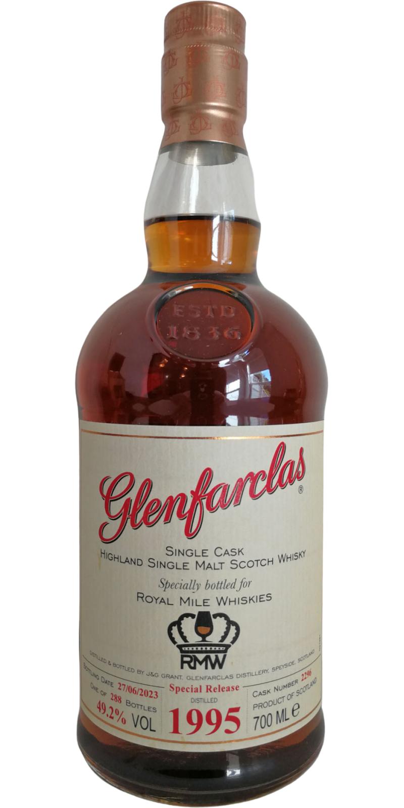 レビュー #543: グレンファークラス 28 (1995) The Family Casks : r