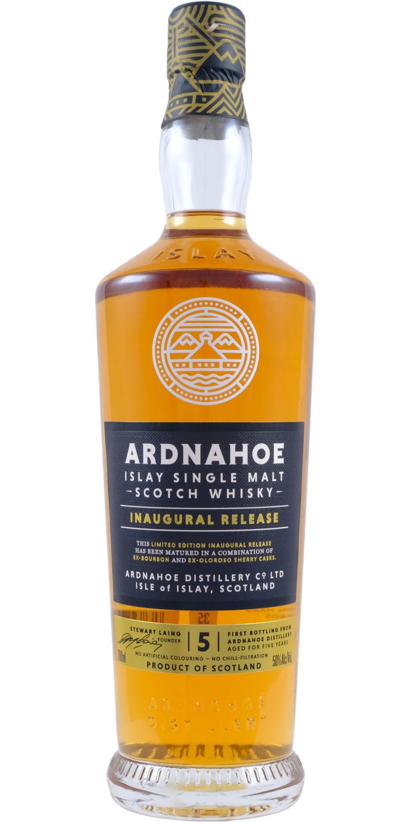 【ファーストボトリング】ARDNAHOE5年 INAUGURAL RELEASE ファーストボトリング】ARDNAHOE5年 INAUGURAL RELEASE 【公式通販】
