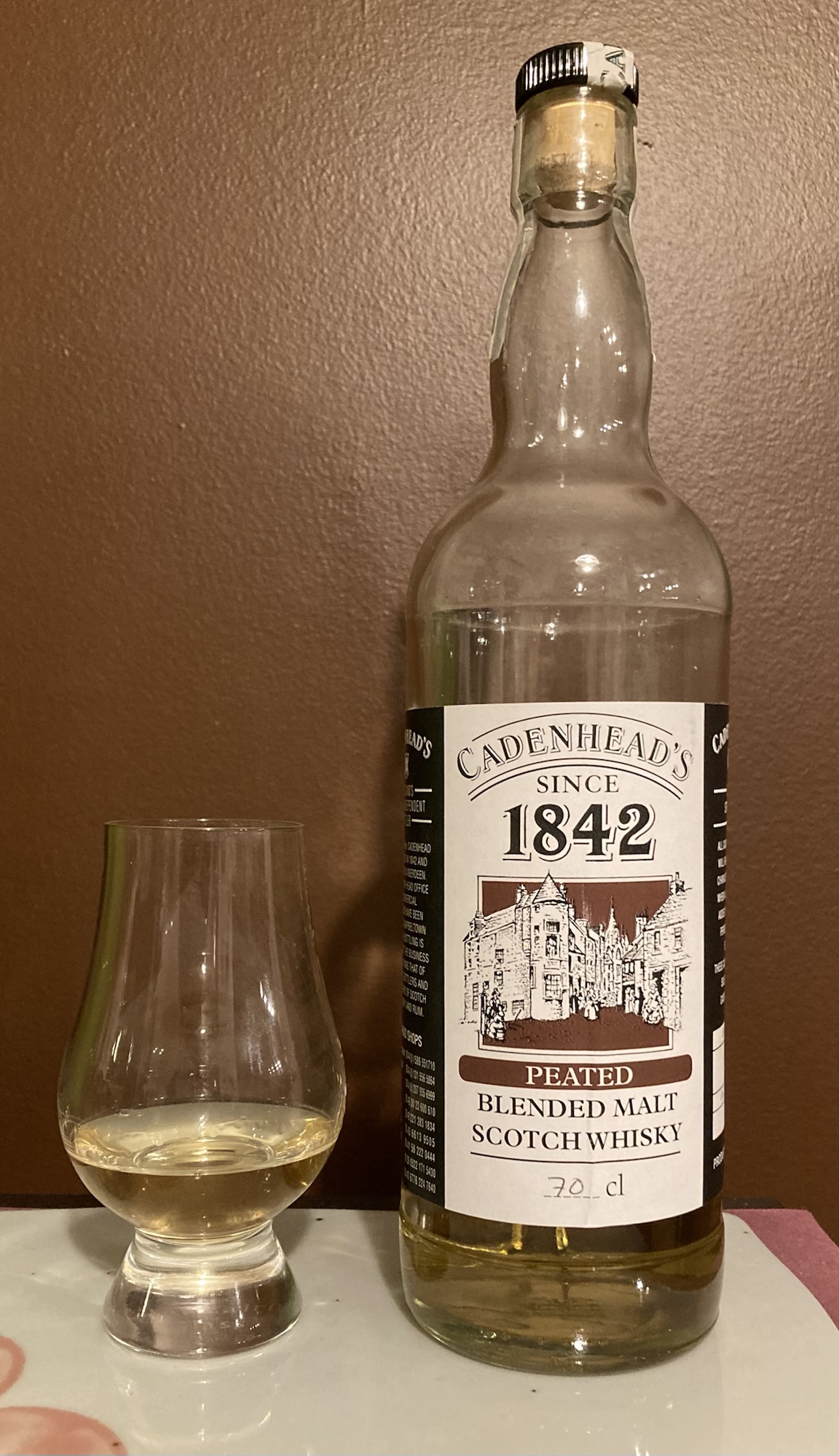 Review #620: Cadenhead's Peated Cask 2022 : r/Scotch